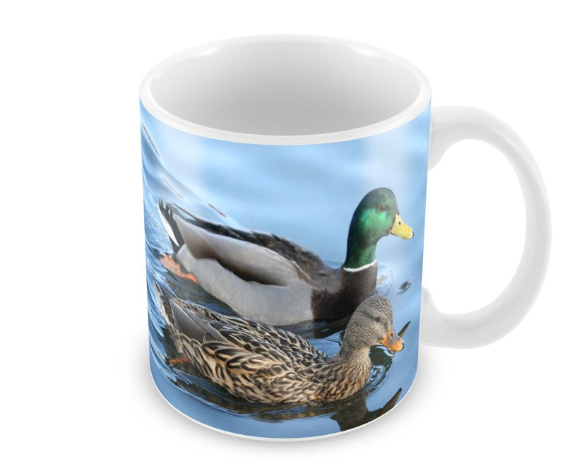 Personalised Mallard Duck Ceramic Mug