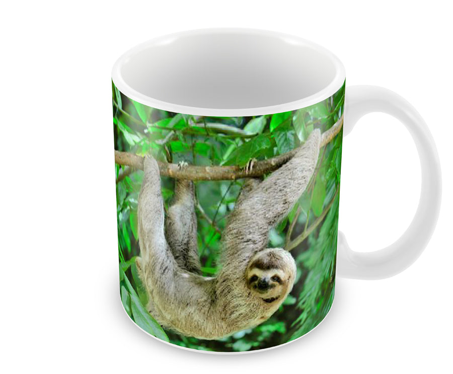Personalised Sloth Ceramic Mug