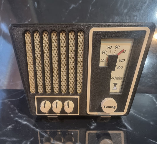The Fil-A-Tone, Retro Bluetooth device. Vintage style speaker. 1950s.