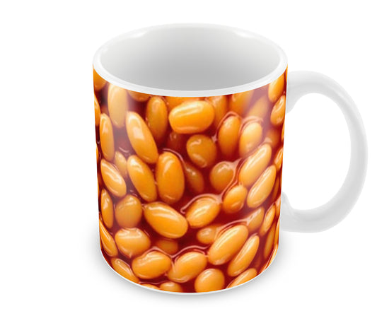 Personalised Baked Beans Mug