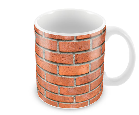 Personalised Brick Wall Mug