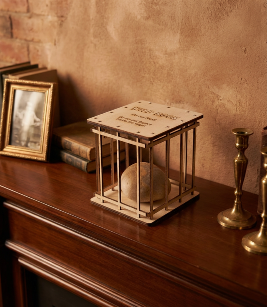 Personalised Wild Rock in a Cage