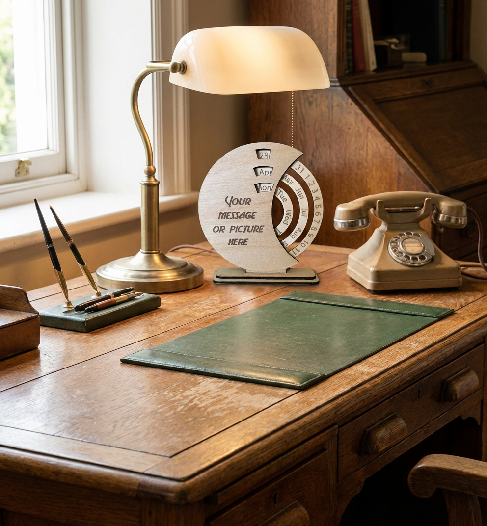 Personalised Perpetual Calendar, Desk Top Version