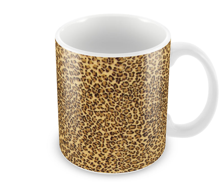 Personalised Leopard Print Mug