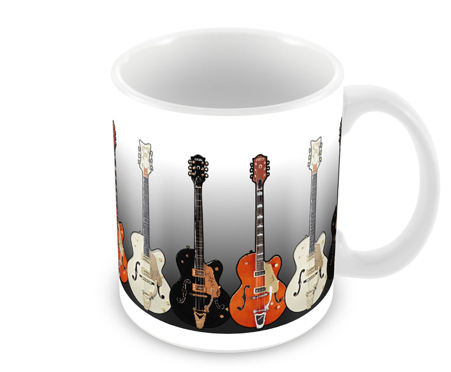 Personalised Semi Acoustic Guitar Mug