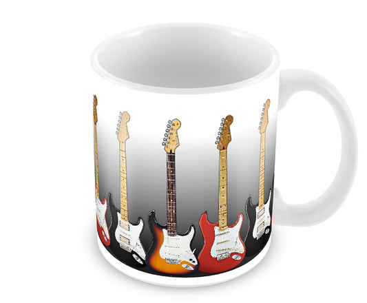 Personalised Electric Guitar Mug No2