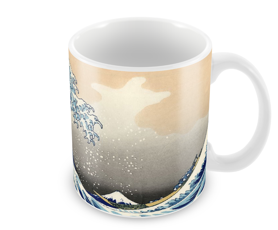 Personalised Great Wave Off Kanagawa Mug