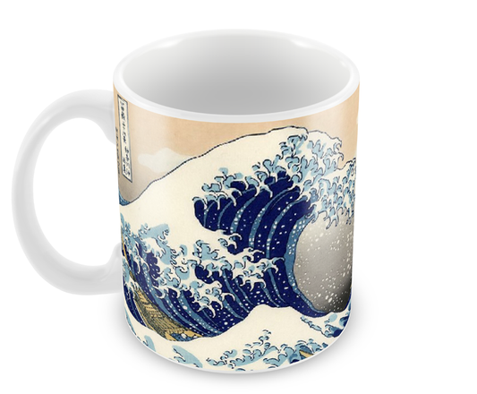 Personalised Great Wave Off Kanagawa Mug