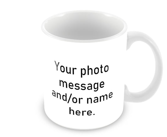 10oz Personalised Photo Mug